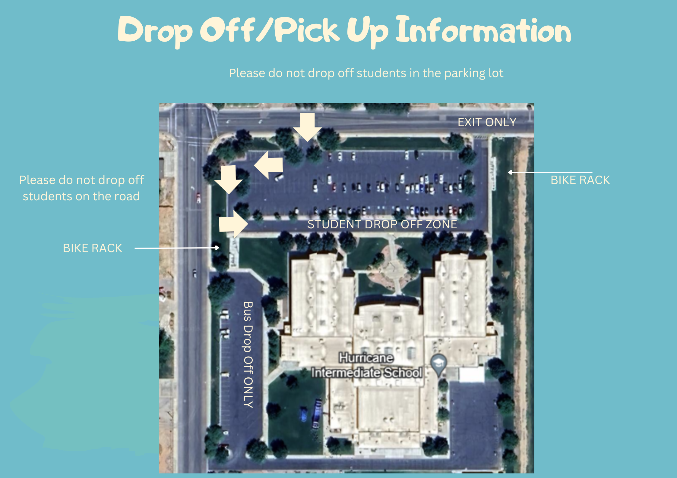 Drop off map