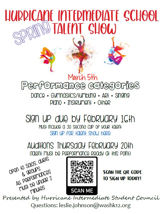 Spring Talent Show click to read