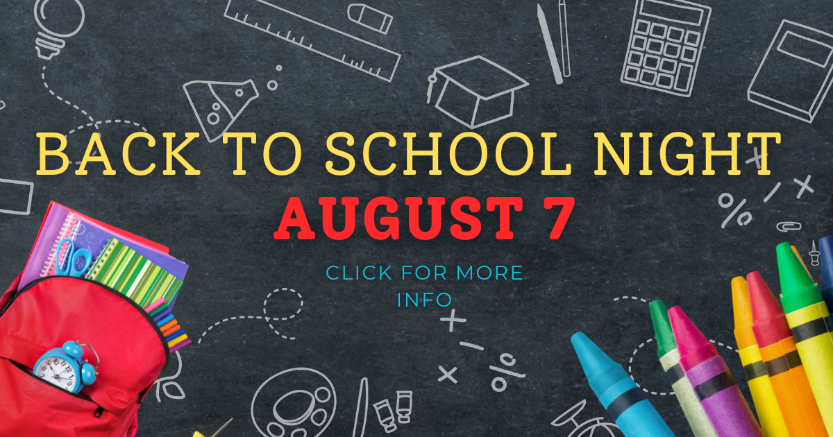 Back to School click here for more info.